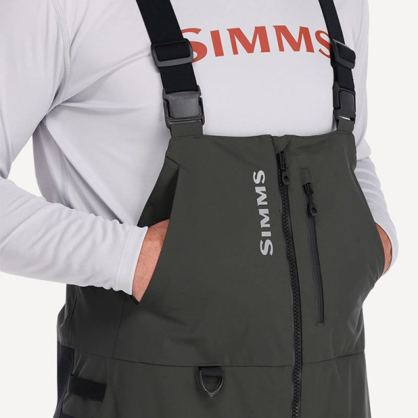 ПолуКомбинезон Simms Guide Insulated Bib (Мужской; XL; Carbon)